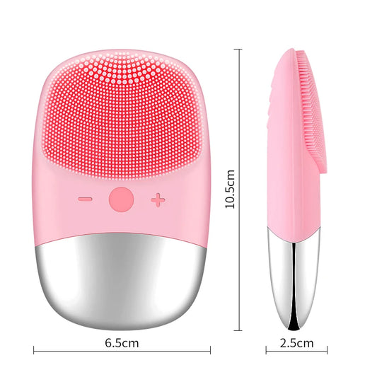 Ultrasonic Massaging Facial Cleansing Brush