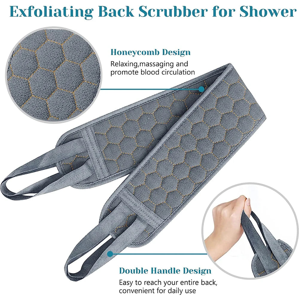 3pcs/set Body Scrubber Set