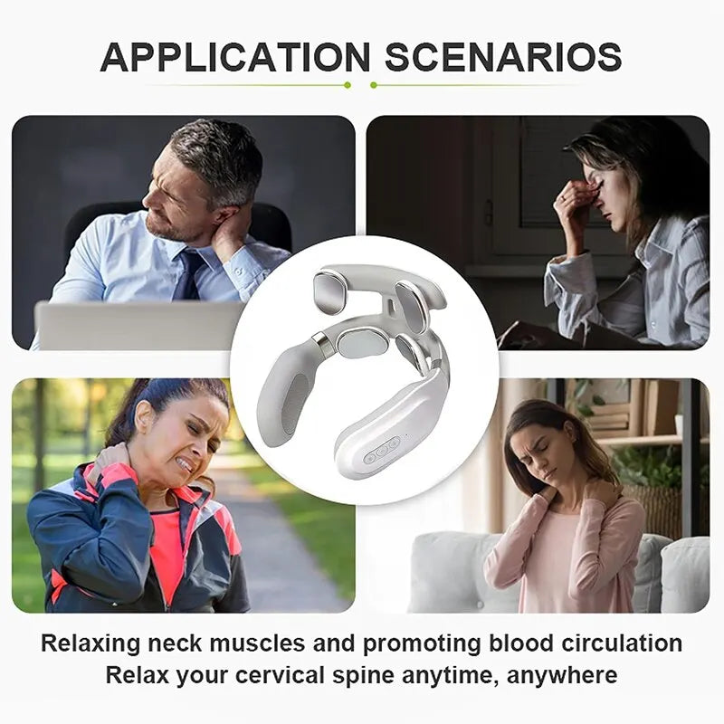 Heated Neck & Head Massage Machine