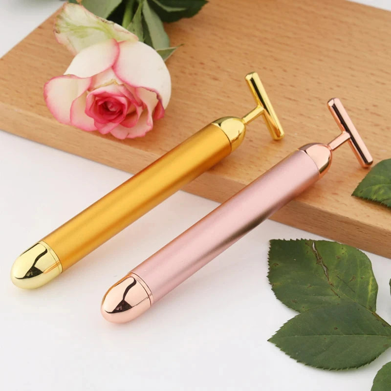 T Beauty Bar Electric Face-lifting Facial Massage Roller