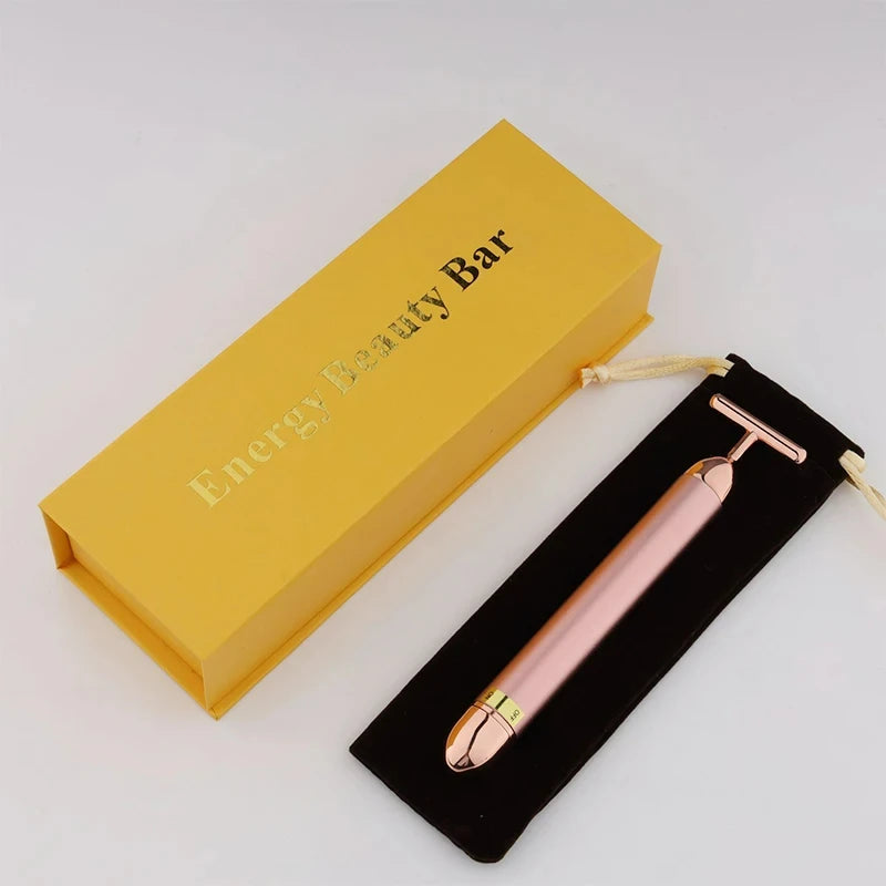 T Beauty Bar Electric Face-lifting Facial Massage Roller