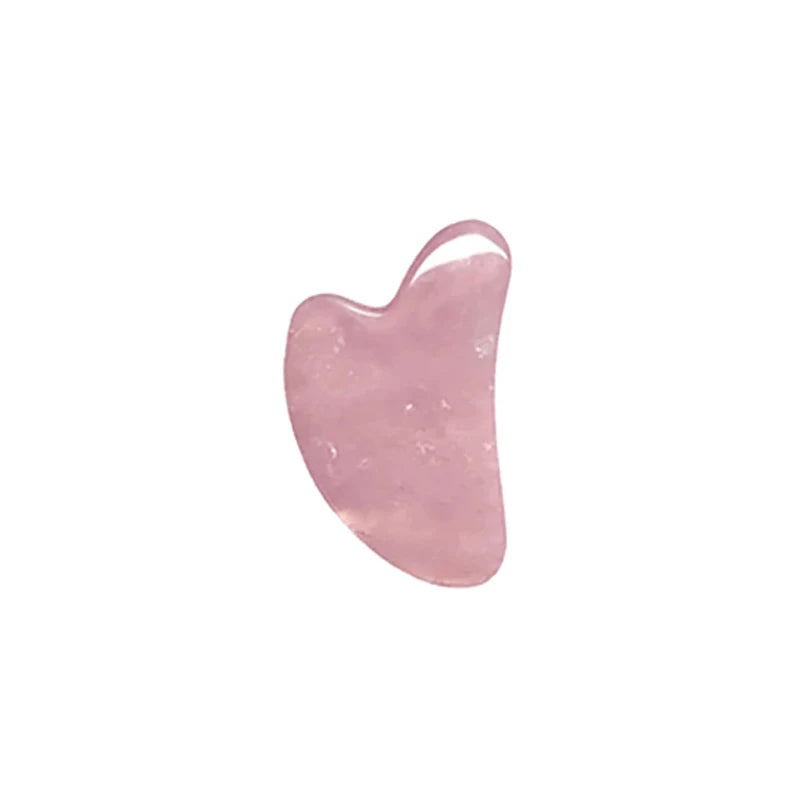 100% Natural Rose Quartz Jade Roller & Gua Sha Anti Aging Tools