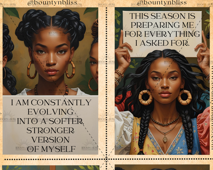 The Reset Deck: Printable Affirmation Cards for Clarity, Grounding & Growth