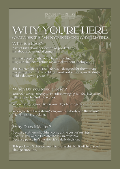 Reset Era Starter Kit (Free Digital Download)