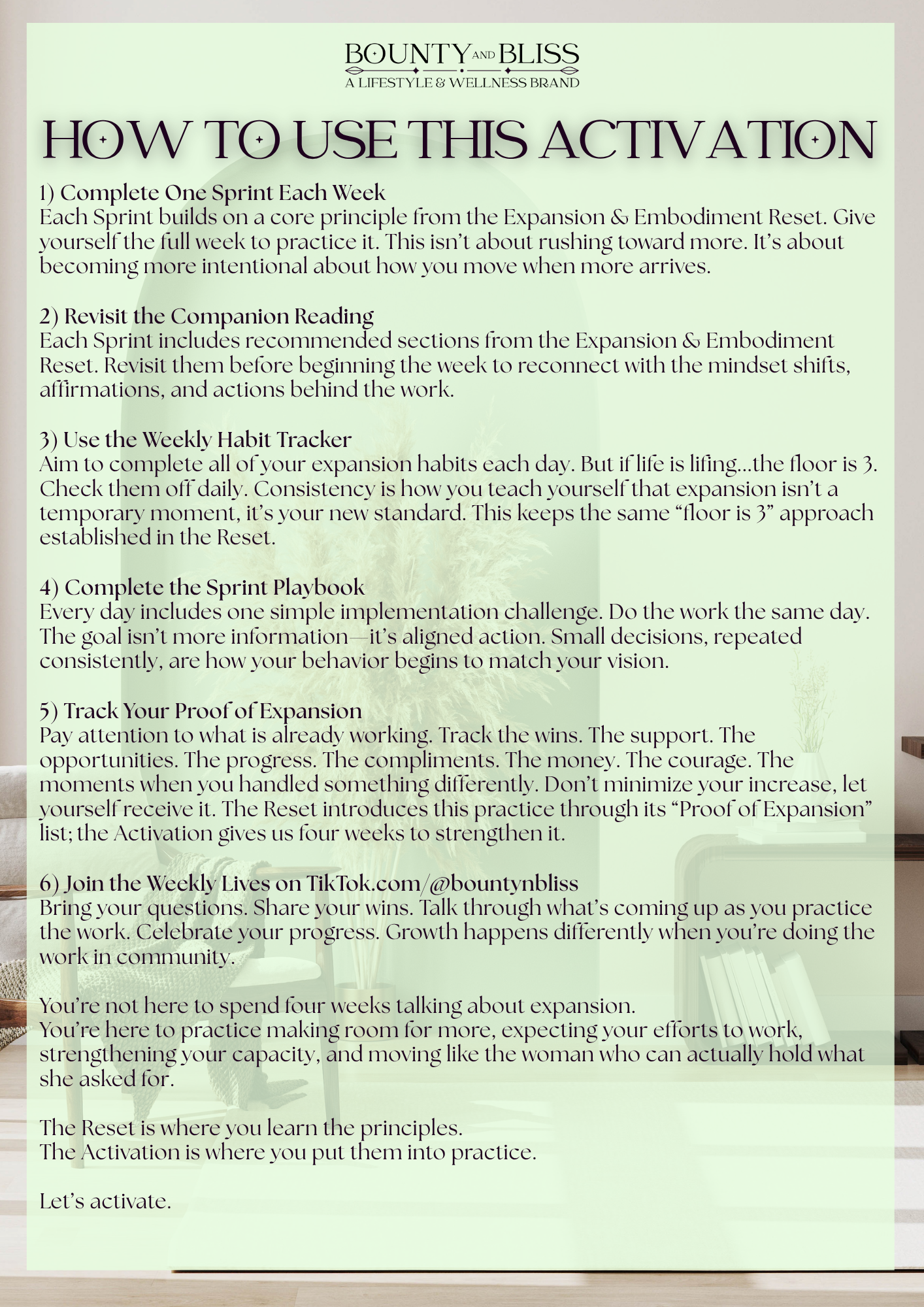 Expansion & Embodiment Reset + Activation Bundle