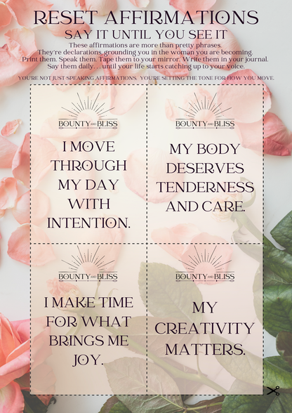 February Self-Love & Self- Intimacy Reset