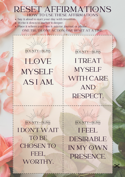 Self-Love & Intimacy Reset + Activation Bundle | Bounty & Bliss