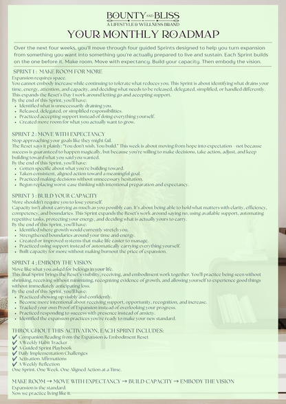 Expansion & Embodiment Activation