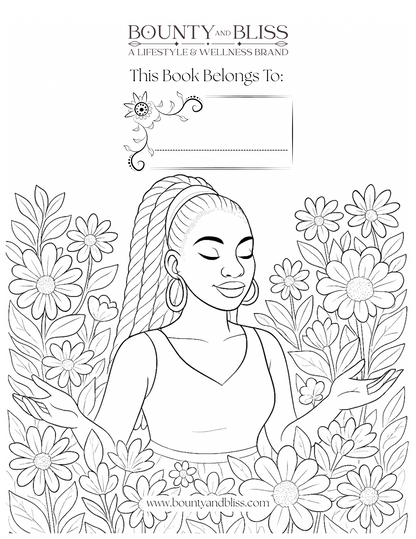 Color Me Empowered: An Adult Coloring Book of Positive Affirmations for Black Women