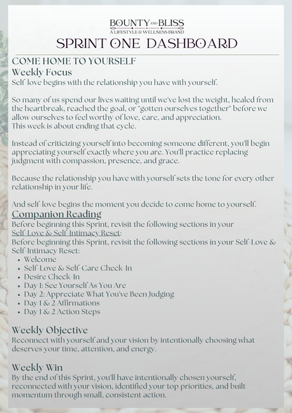 Self-Love & Intimacy Reset + Activation Bundle | Bounty & Bliss