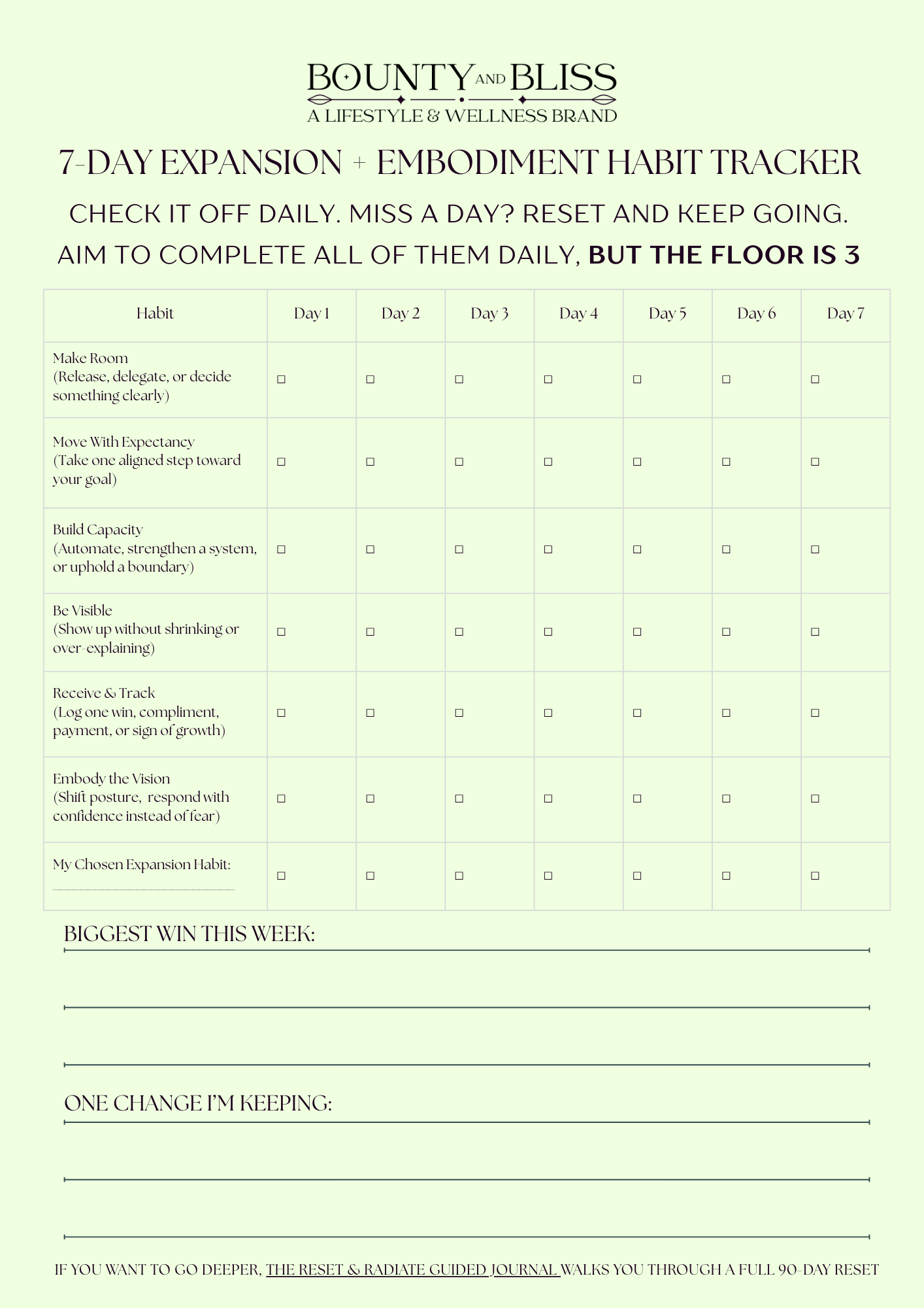 March Monthly Expansion & Embodiment Reset