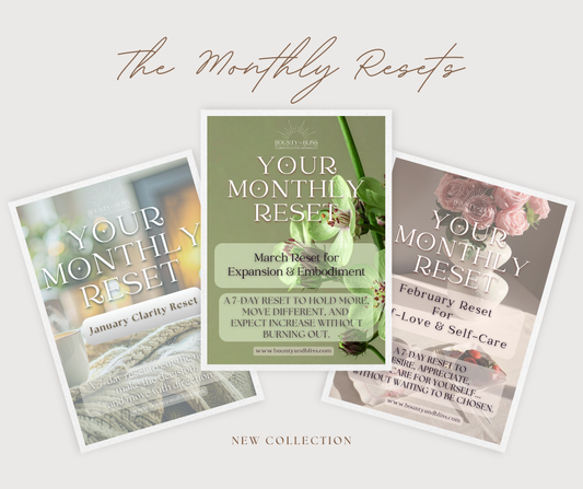 The Firsthand Life Reset Q1 Bundle: Clarity, Self-Love & Expansion