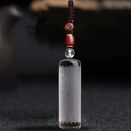 Great Compassion Mantra Citrine Pendant