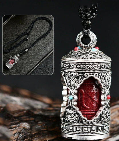 Great Compassion Mantra Citrine Pendant