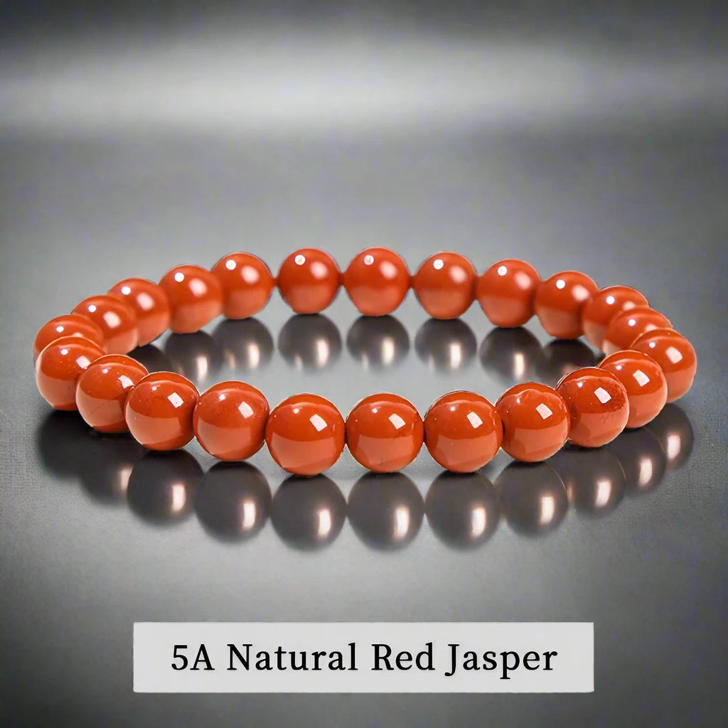 Natural Stone Bead Elastic Bracelets