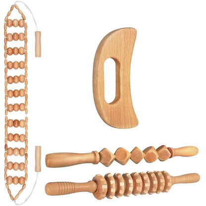 Wooden Massage Therapy Tools