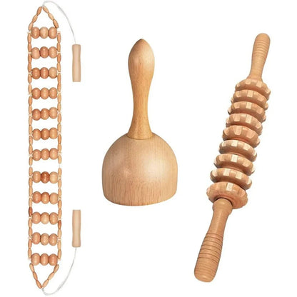 Wooden Massage Therapy Tools