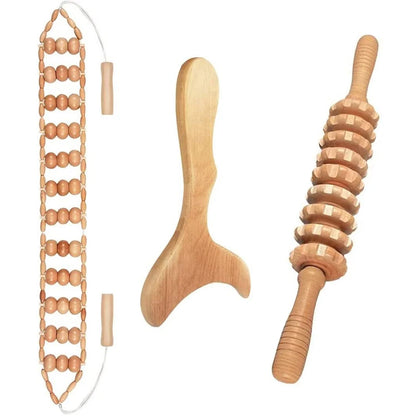 Wooden Massage Therapy Tools