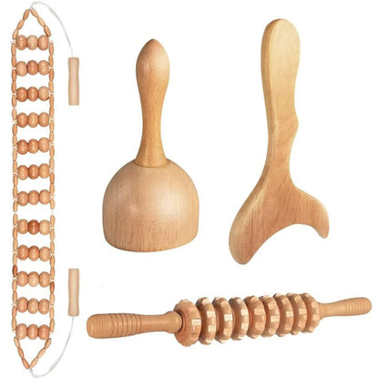 Wooden Massage Therapy Tools