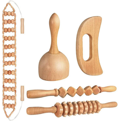 Wooden Massage Therapy Tools