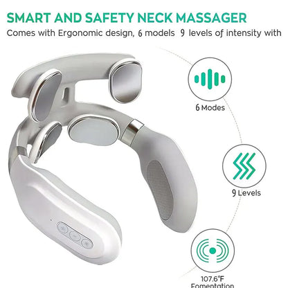 Heated Neck & Head Massage Machine
