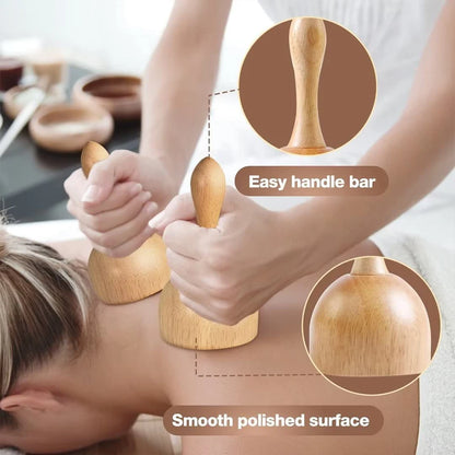 Wooden Massage Therapy Tools
