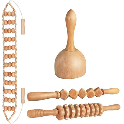 Wooden Massage Therapy Tools
