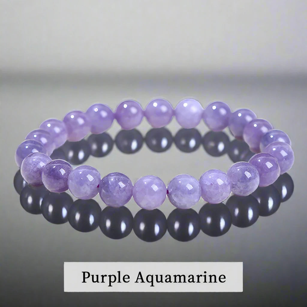 Natural Stone Bead Elastic Bracelets