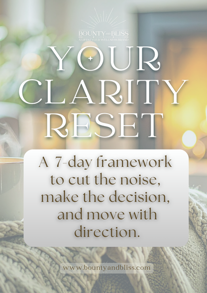 Clarity Reset + Activation Bundle