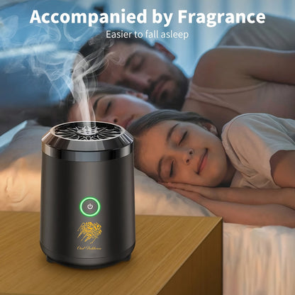 Portable Mini Aromatherapy Incense Burner, Evaporative OUD BUKHOOR Fragrance Diffuser