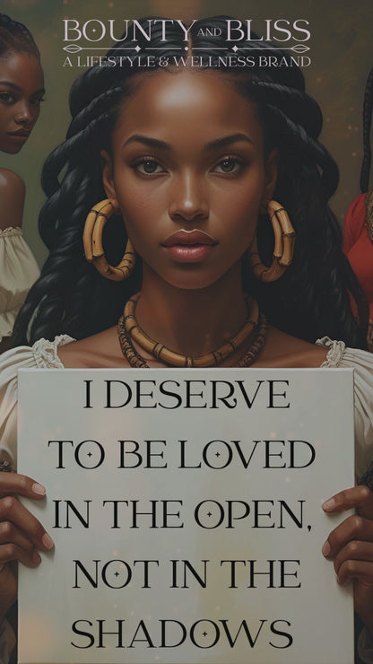 Reset Deck: Luxe Phone Edition – Digital Affirmation Wallpapers (Static & Animated)